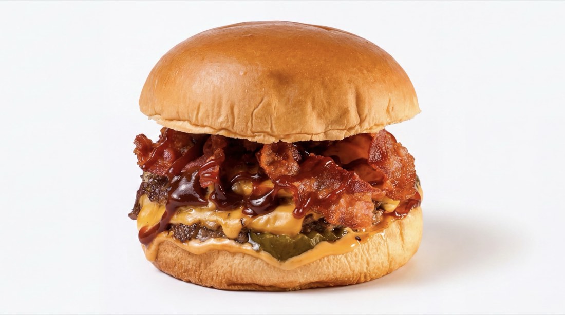 BBQ Bacon Burger from the Smash Burgers menu at Smash Republic Kitchen