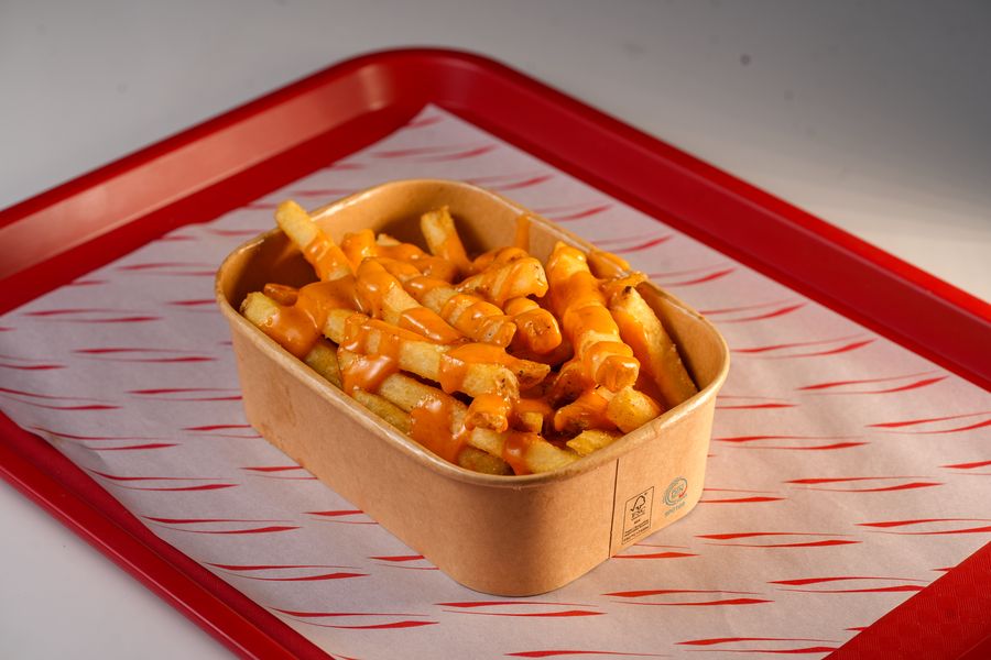 Loaded Cheese Fries at Smash Republic Kitchen